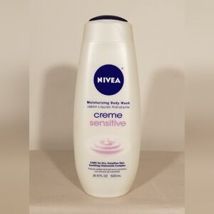 Nivea Creme Sensitive Body Wash 16.9oz